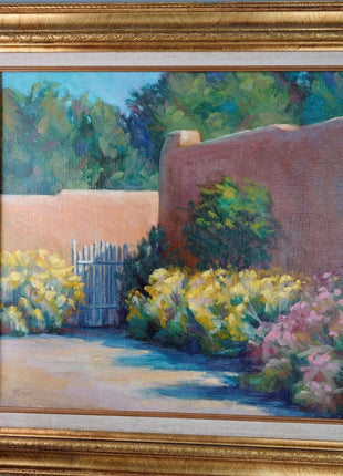 Robert Rohm Texas/New Mexico Artist Large Southwestern home Oil on Canvas - Estate Fresh Austin