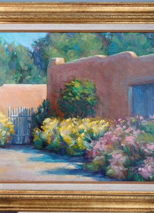 Robert Rohm Texas/New Mexico Artist Large Southwestern home Oil on Canvas - Estate Fresh Austin