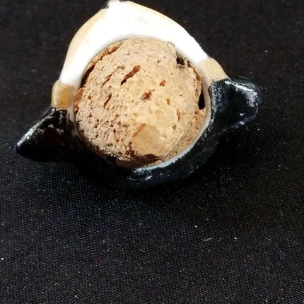 Robj Cusenier Bottle Paris France Art Deco 1920's Uncommon Bottle with perfect l - Estate Fresh Austin