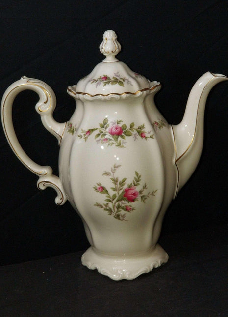 Rosenthal Antoinette Pompadour Coffeepot 6 cup gold trim - Estate Fresh Austin