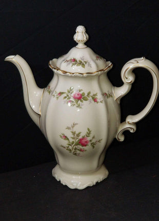 Rosenthal Antoinette Pompadour Coffeepot 6 cup gold trim - Estate Fresh Austin