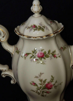 Rosenthal Antoinette Pompadour Coffeepot 6 cup gold trim - Estate Fresh Austin