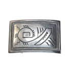 Roy Vandever Navajo Sterling belt buckle - Estate Fresh Austin