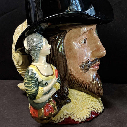 Royal Doulton Character Jug King Charles I 1721/2500 limited Edition Large - Estate Fresh Austin