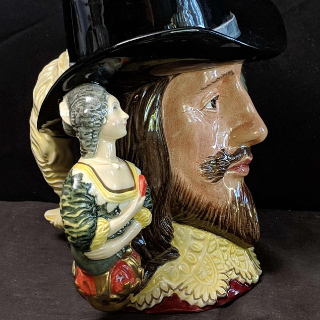 Royal Doulton Character Jug King Charles I 1721/2500 limited Edition Large - Estate Fresh Austin