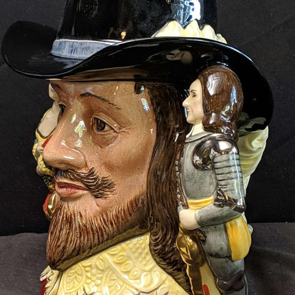 Royal Doulton Character Jug King Charles I 1721/2500 limited Edition Large - Estate Fresh Austin