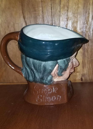 Royal Doulton Character Jug Simple Simon D6374 Copyright 1952 Mint Condition La - Estate Fresh Austin