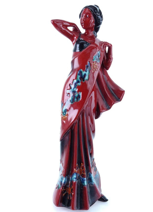 Royal Doulton Flambe Figure Eastern Grace Numbered limited edition - Estate Fresh Austin