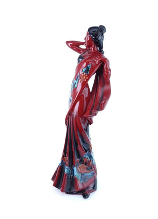 Royal Doulton Flambe Figure Eastern Grace Numbered limited edition - Estate Fresh Austin