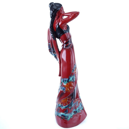 Royal Doulton Flambe Figure Eastern Grace Numbered limited edition - Estate Fresh Austin