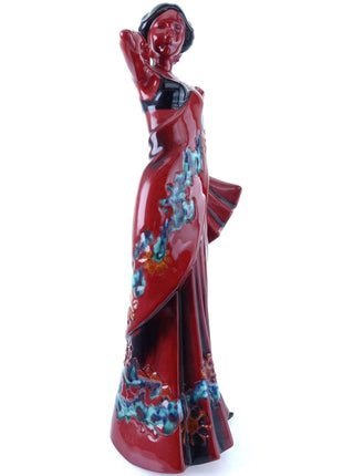 Royal Doulton Flambe Figure Eastern Grace Numbered limited edition - Estate Fresh Austin