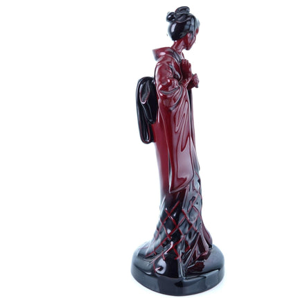 Royal Doulton Flambe Figure The Geisha 1983 Collectors club Figurine - Estate Fresh Austin