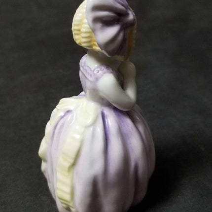 Royal Worcester Hush Figural Candle Snuffer 1976 3 5/8" - Estate Fresh Austin