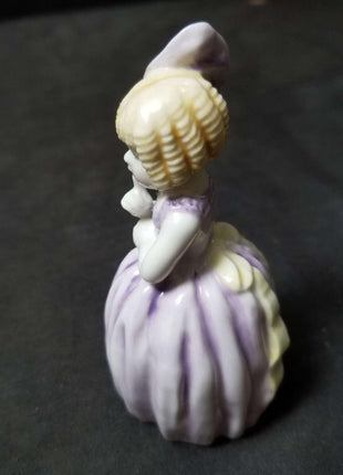 Royal Worcester Hush Figural Candle Snuffer 1976 3 5/8" - Estate Fresh Austin