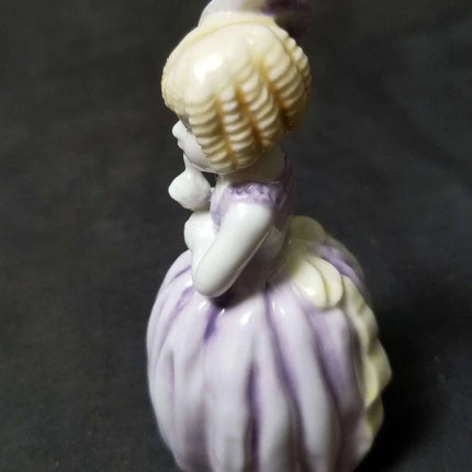 Royal Worcester Hush Figural Candle Snuffer 1976 3 5/8" - Estate Fresh Austin