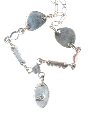 Running Bear Shop Sterling, turquoise, spiny oyster, necklace and cuff bracelet - Estate Fresh Austin