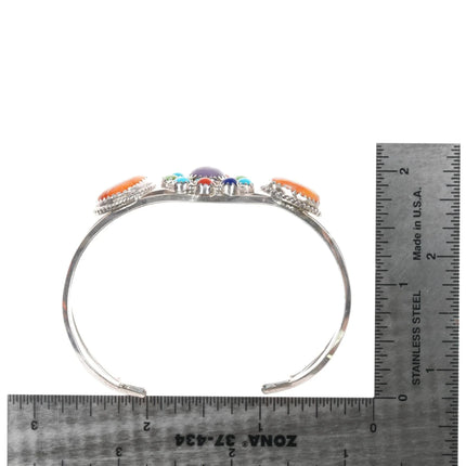 Running Bear Shop Sterling, turquoise, spiny oyster, necklace and cuff bracelet - Estate Fresh Austin