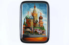Russian Fedoskino Lacquer Box cathedrals - Estate Fresh Austin