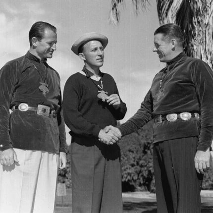 1930's Navajo silver pearls/Fred Harvey "The Thunderbirds" pendant - Estate Fresh Austin