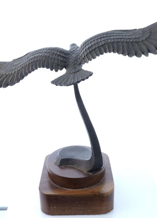 S.A. Efron Bronze Flying Eagle Scupture - Estate Fresh Austin