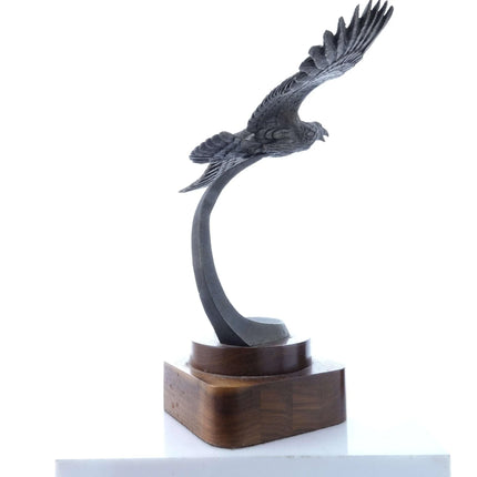 S.A. Efron Bronze Flying Eagle Scupture - Estate Fresh Austin
