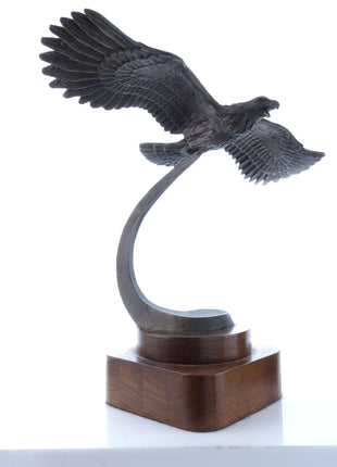 S.A. Efron Bronze Flying Eagle Scupture - Estate Fresh Austin