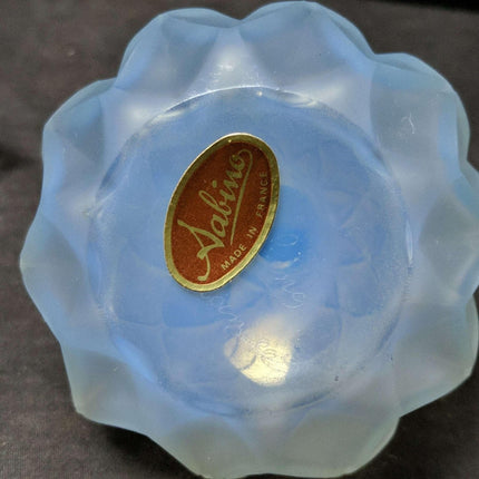 Sabino French Art Glass Perfume Bottle Petalia 5.5" tall x 3.5" wide - Estate Fresh Austin