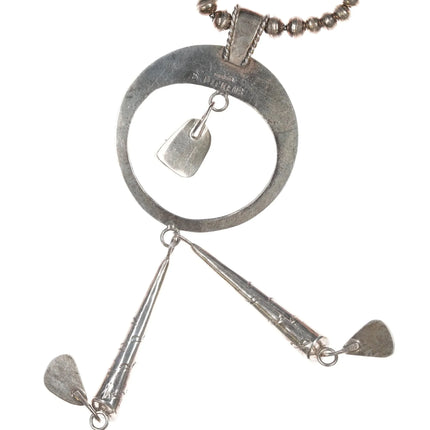 Sarah Dickens Navajo Sterling and turquoise necklace - Estate Fresh Austin