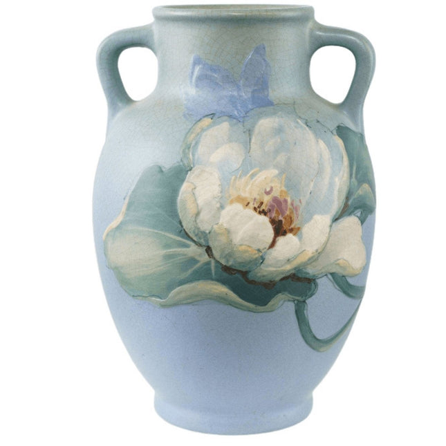 Sarah Reid McLaughlin (1872 - 1939) for Weller Hudson line vase - Estate Fresh Austin