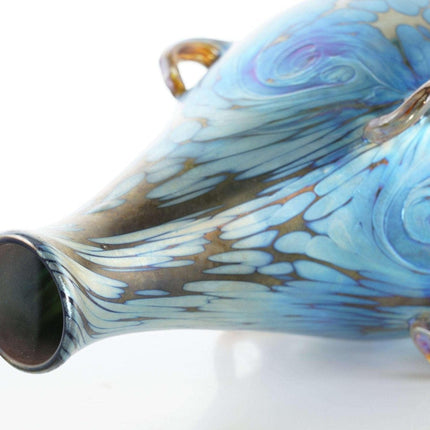 Saul Alcaraz Studio Art Glass Vase - Estate Fresh Austin