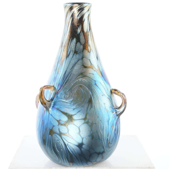 Saul Alcaraz Studio Art Glass Vase - Estate Fresh Austin