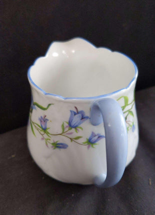 Shelley Harebell Oleander Shape Creamer 3" - Estate Fresh Austin