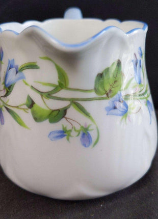 Shelley Harebell Oleander Shape Creamer 3" - Estate Fresh Austin