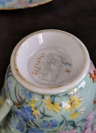 Shelley Melody Chintz Cup and Saucer - Estate Fresh Austin