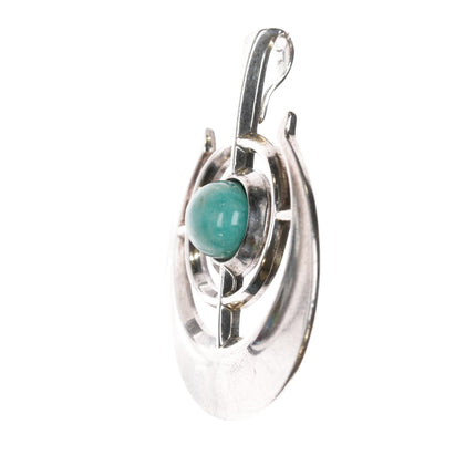 Sigurd Ostern David Andersen Sterling Amazonite Pendant a - Estate Fresh Austin