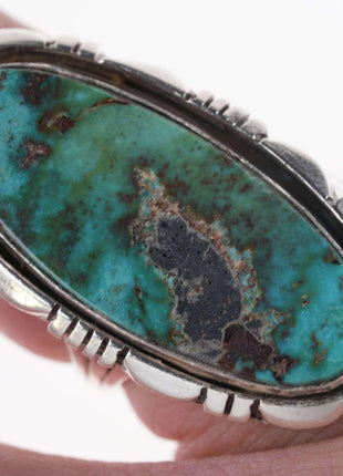 Size 5 Native American sterling/turquoise ring - Estate Fresh Austin