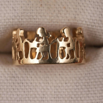 Size 6.5 14k Gold James Avery Student/teacher ring - Estate Fresh Austin