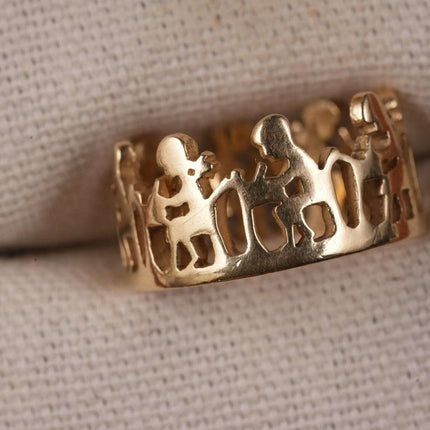 Size 6.5 14k Gold James Avery Student/teacher ring - Estate Fresh Austin