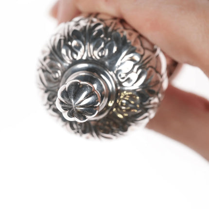 Solid Sterling Perfume Bottle MMA 1985 - Estate Fresh Austin