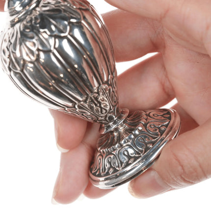 Solid Sterling Perfume Bottle MMA 1985 - Estate Fresh Austin