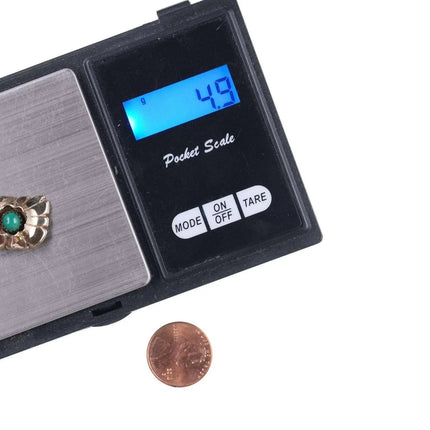 Southwestern 14k/turquoise pendant - Estate Fresh Austin