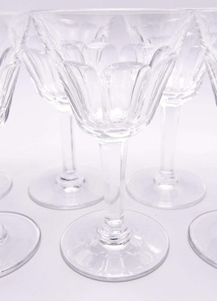 St. Louis Crystal Bristol Wine (7) 5.25" - Estate Fresh Austin