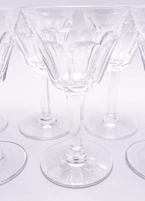 St. Louis Crystal Bristol Wine (7) 5.25" - Estate Fresh Austin