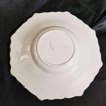 Staffordshire Child's plate Robinson Crusoe Transferware ABC plate mid 19th cent - Estate Fresh Austin