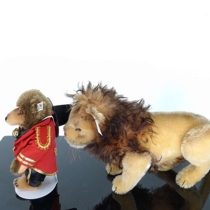 Steiff Circus Ringmaster and Lowe Lion Replica - Estate Fresh Austin