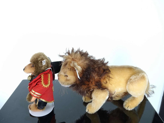 Steiff Circus Ringmaster and Lowe Lion Replica - Estate Fresh Austin