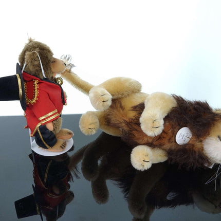 Steiff Circus Ringmaster and Lowe Lion Replica - Estate Fresh Austin