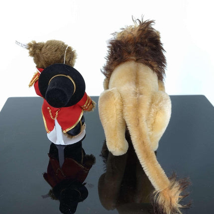 Steiff Circus Ringmaster and Lowe Lion Replica - Estate Fresh Austin