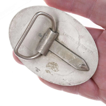 Sterling 1978 Mapes Invitational Golf Tournament belt buckle - Estate Fresh Austin