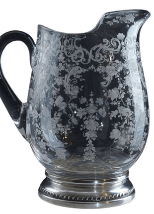 Sterling Mounted Cambridge Chantilly Water pitcher - Estate Fresh Austin